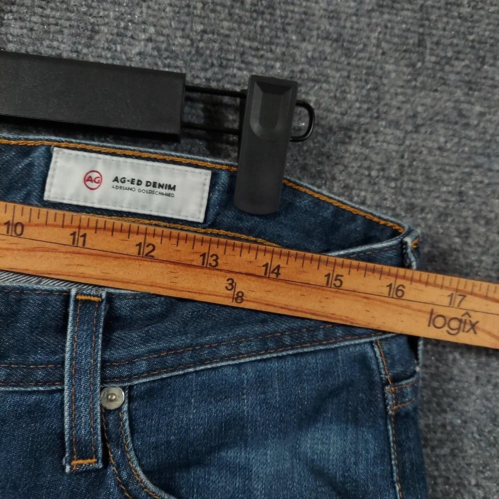 AG Adriano Goldschmied The Graduate Jeans Mens 32x34 Blue Slim Straight Pants